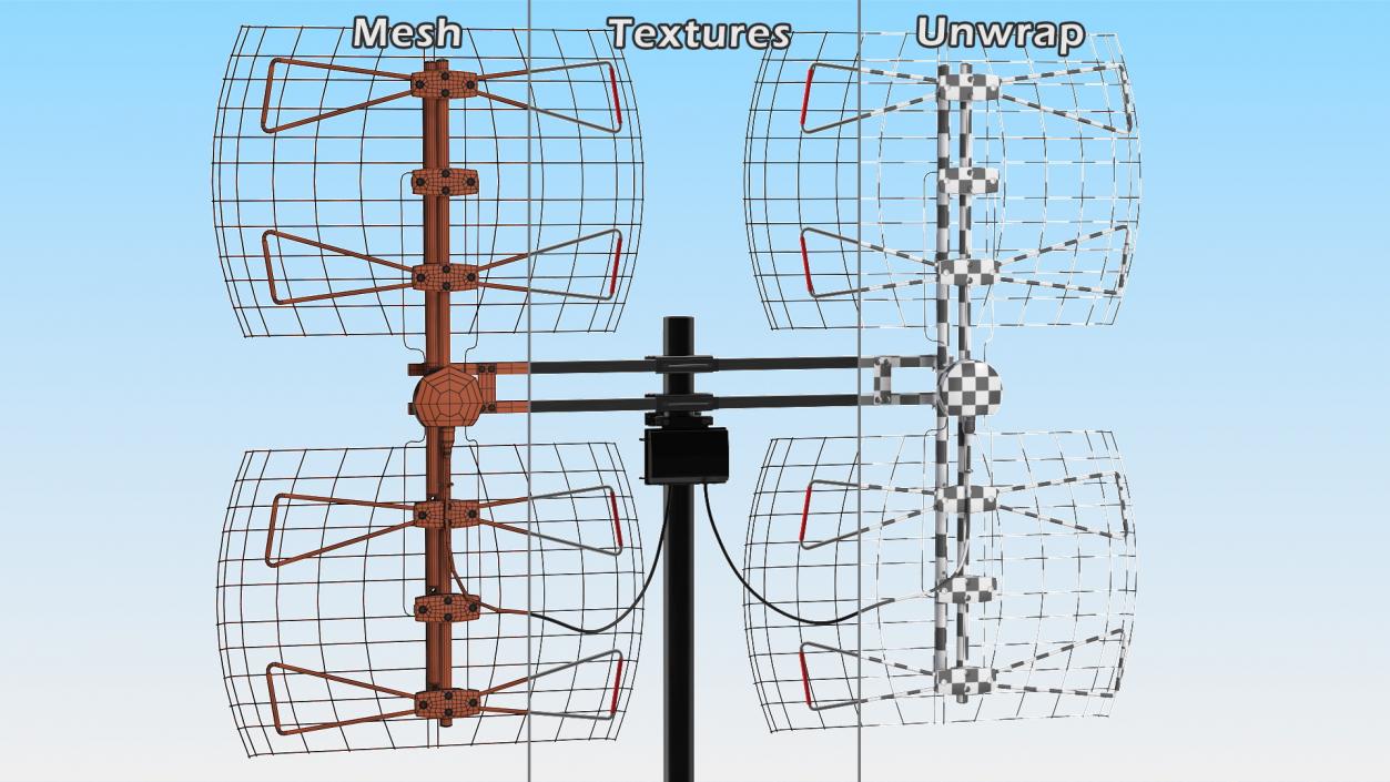 Antennas Collection 3D model