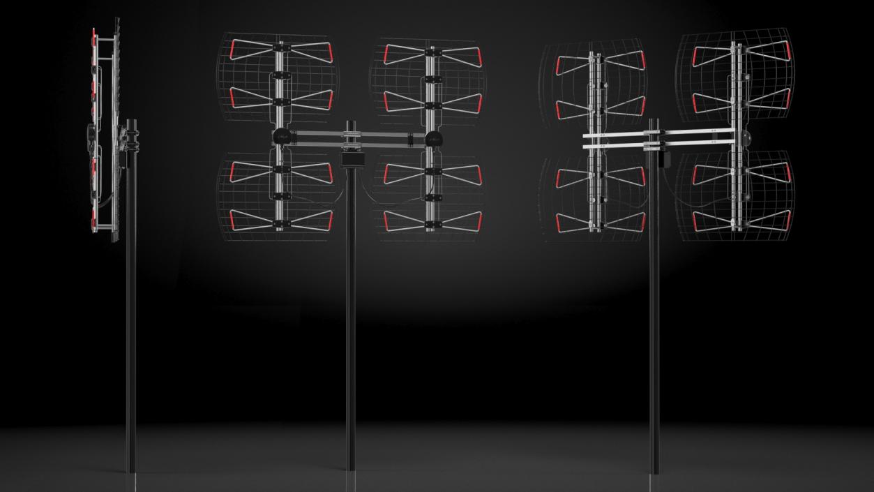 Antennas Collection 3D model