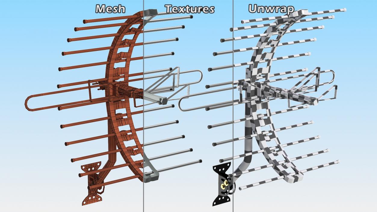 Antennas Collection 3D model