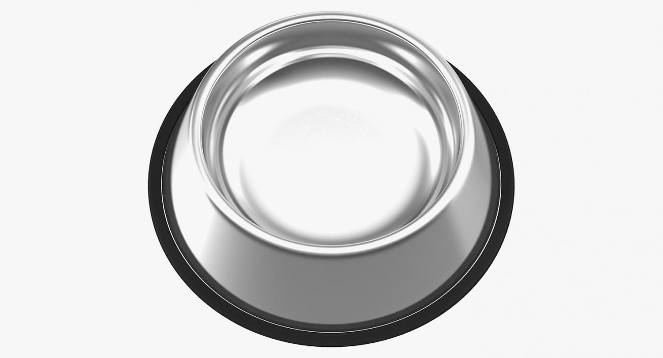 3D Empty Stainless Steel Bowl