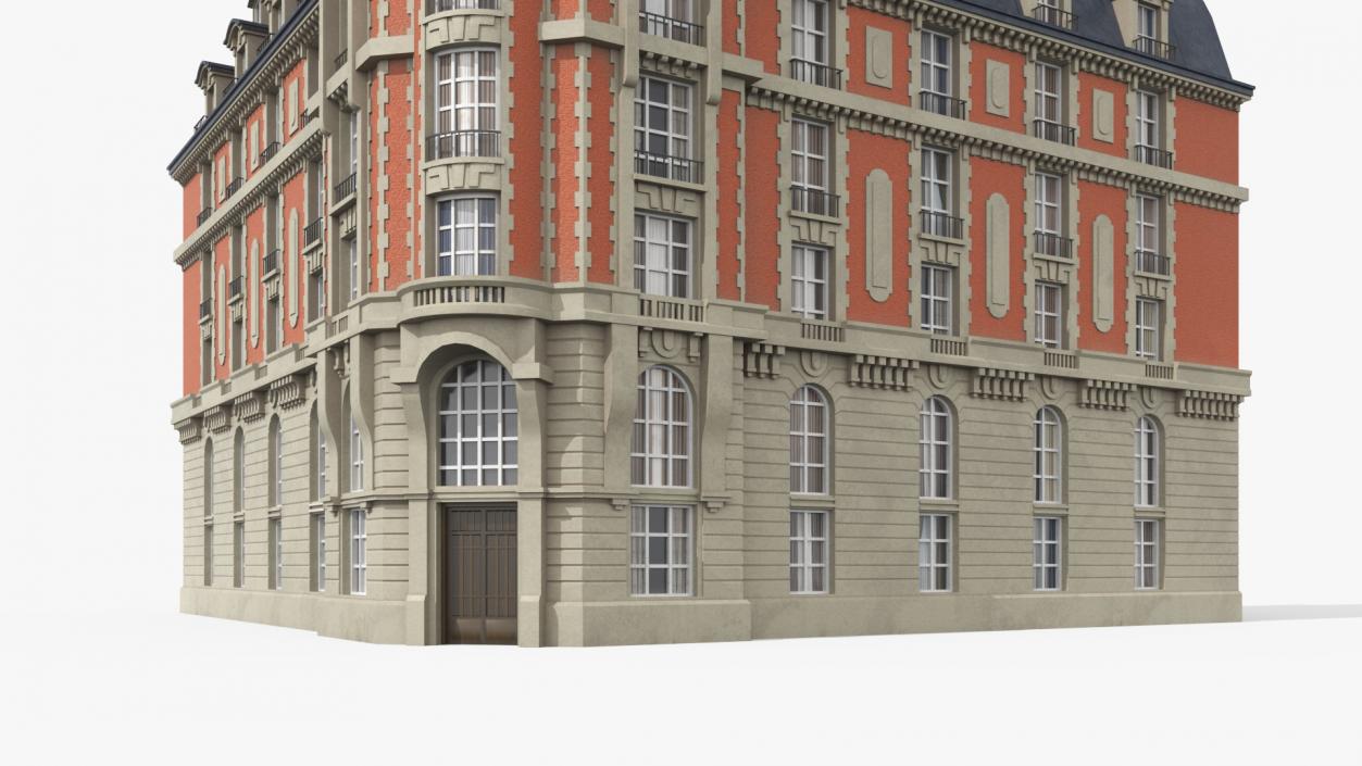 French Renaissance Building 2 3D model