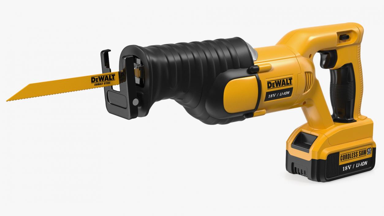 3D model Cordless Sabre Saw Dewolt