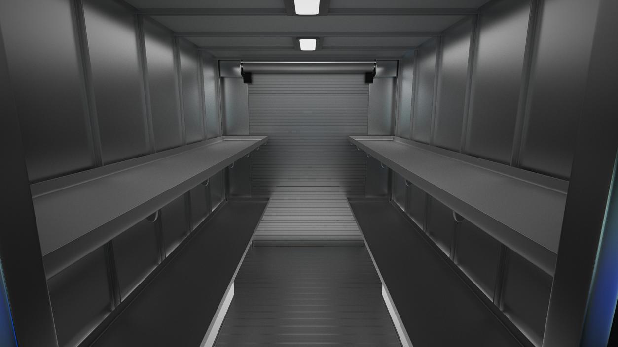 Urban Delivery Truck Rigged 3D