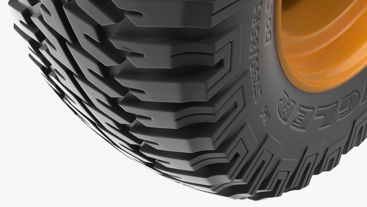 Goodyear Wrangler Mud Terrain Tyre 3D model