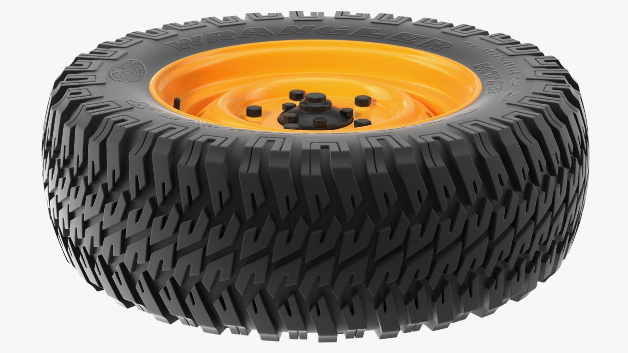 Goodyear Wrangler Mud Terrain Tyre 3D model