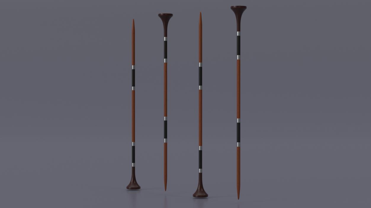 Knitting Needles Collection 3D