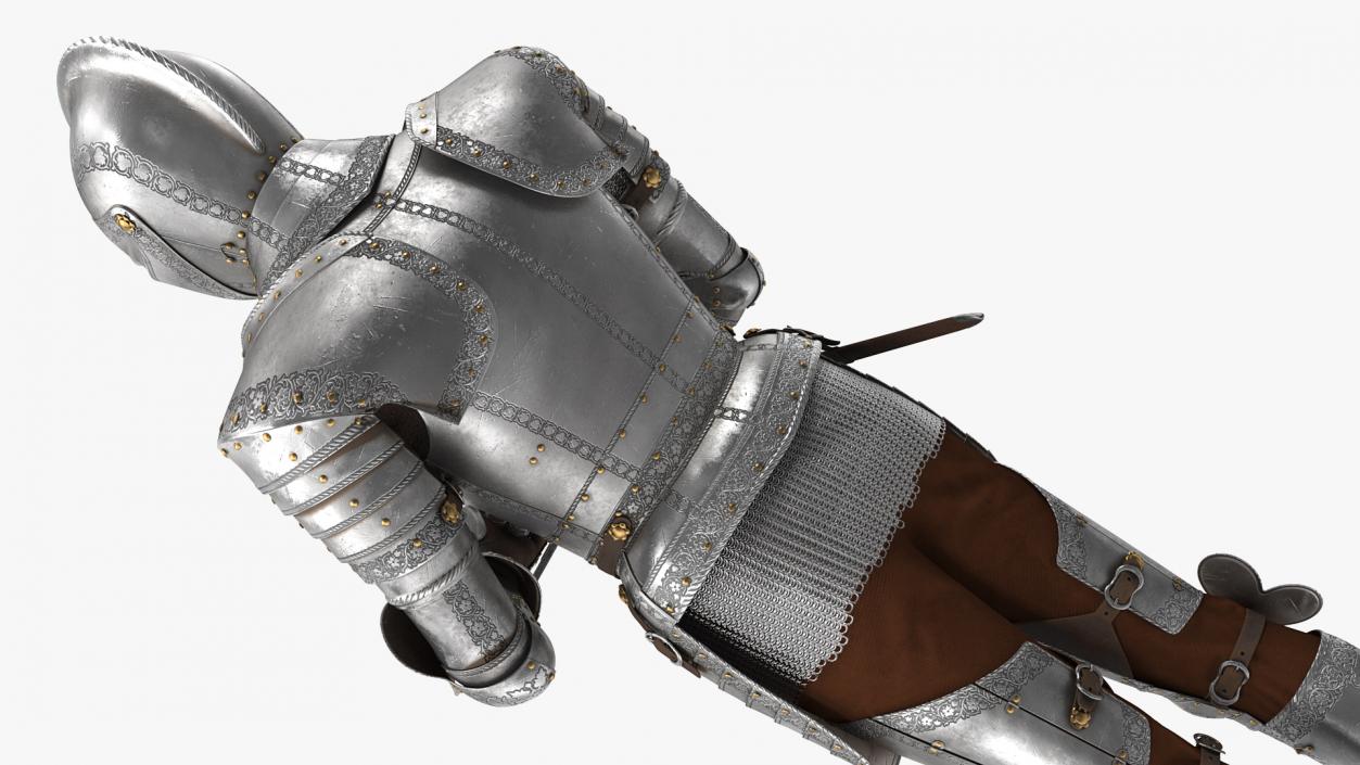 Medieval Knight Plates Armor Collection 3D model