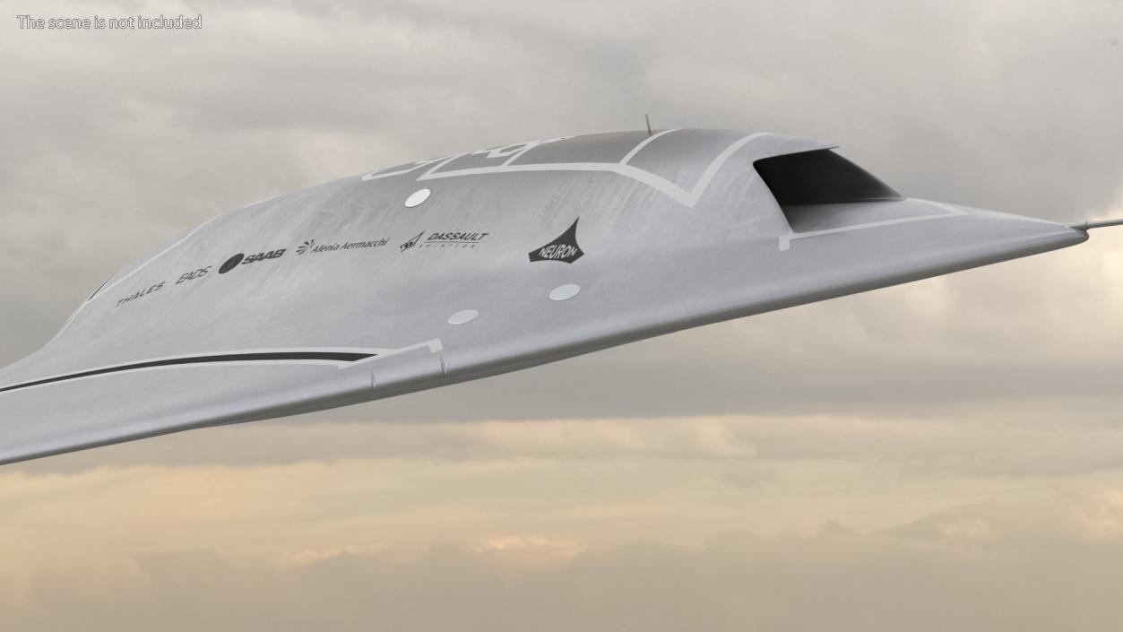 Dassault nEUROn UCAV Flight 3D