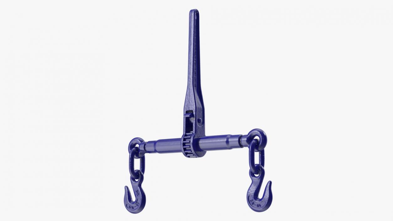 Ratchet Load Binder Blue 3D model