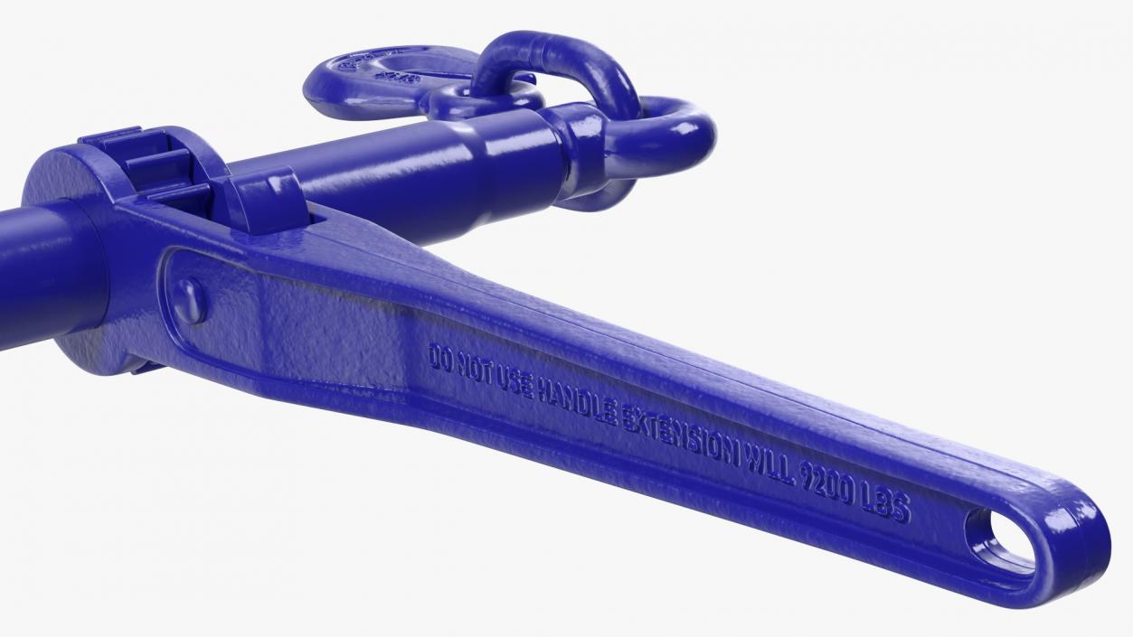 Ratchet Load Binder Blue 3D model