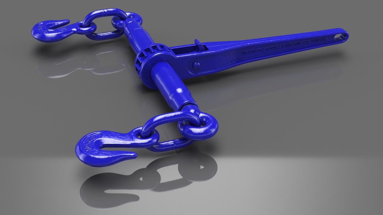 Ratchet Load Binder Blue 3D model