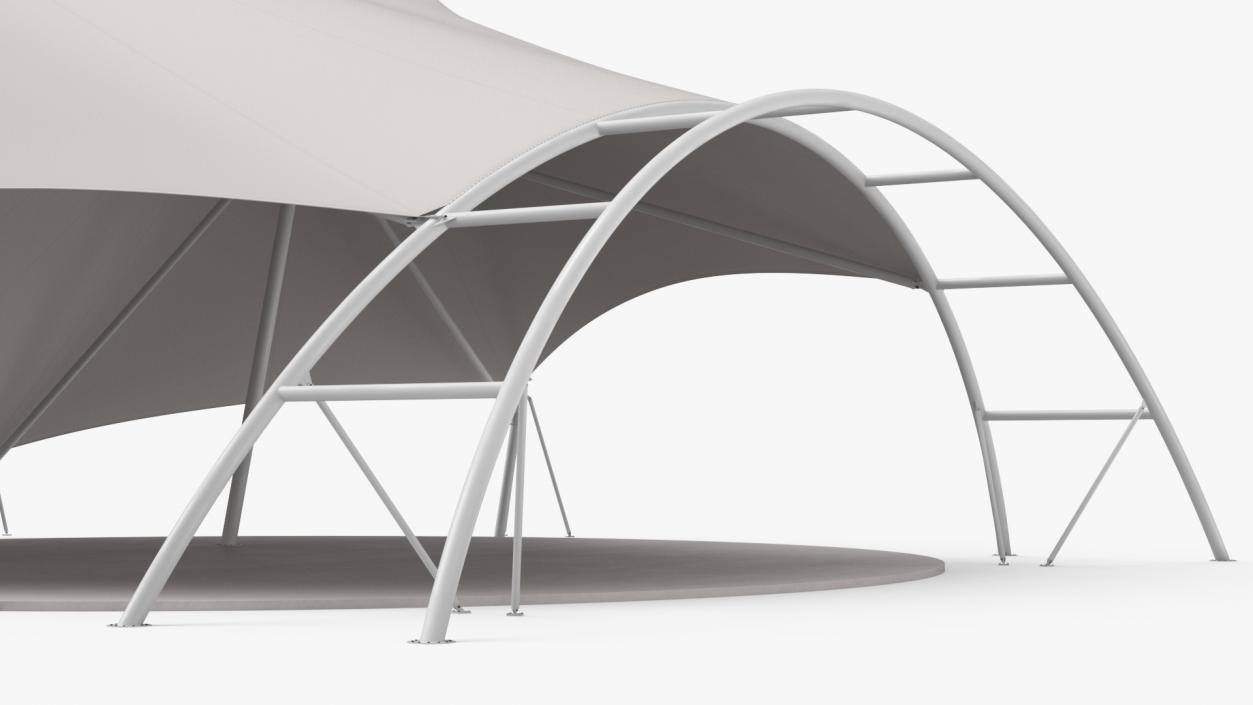 Event Tensile Tent White 3D model