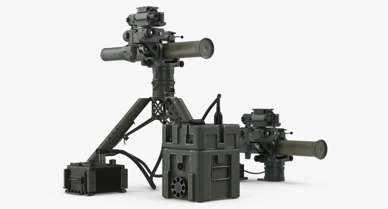 BGM-71 TOW Missile Systems Collection 3D