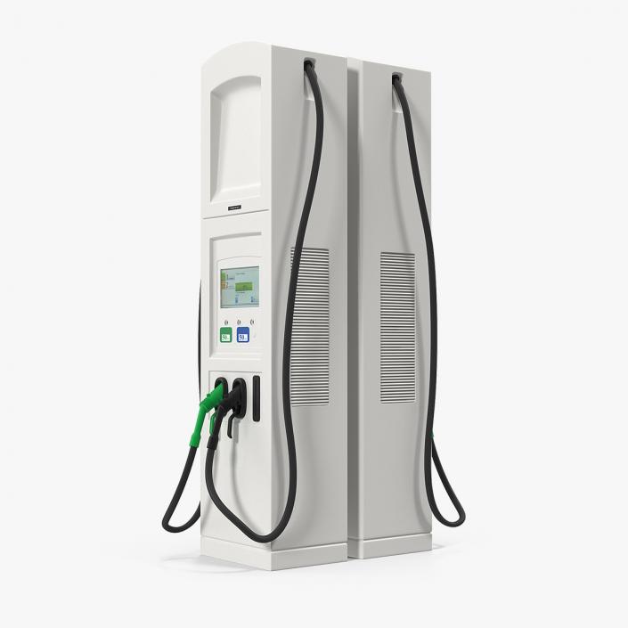 3D EV Charging Station 2