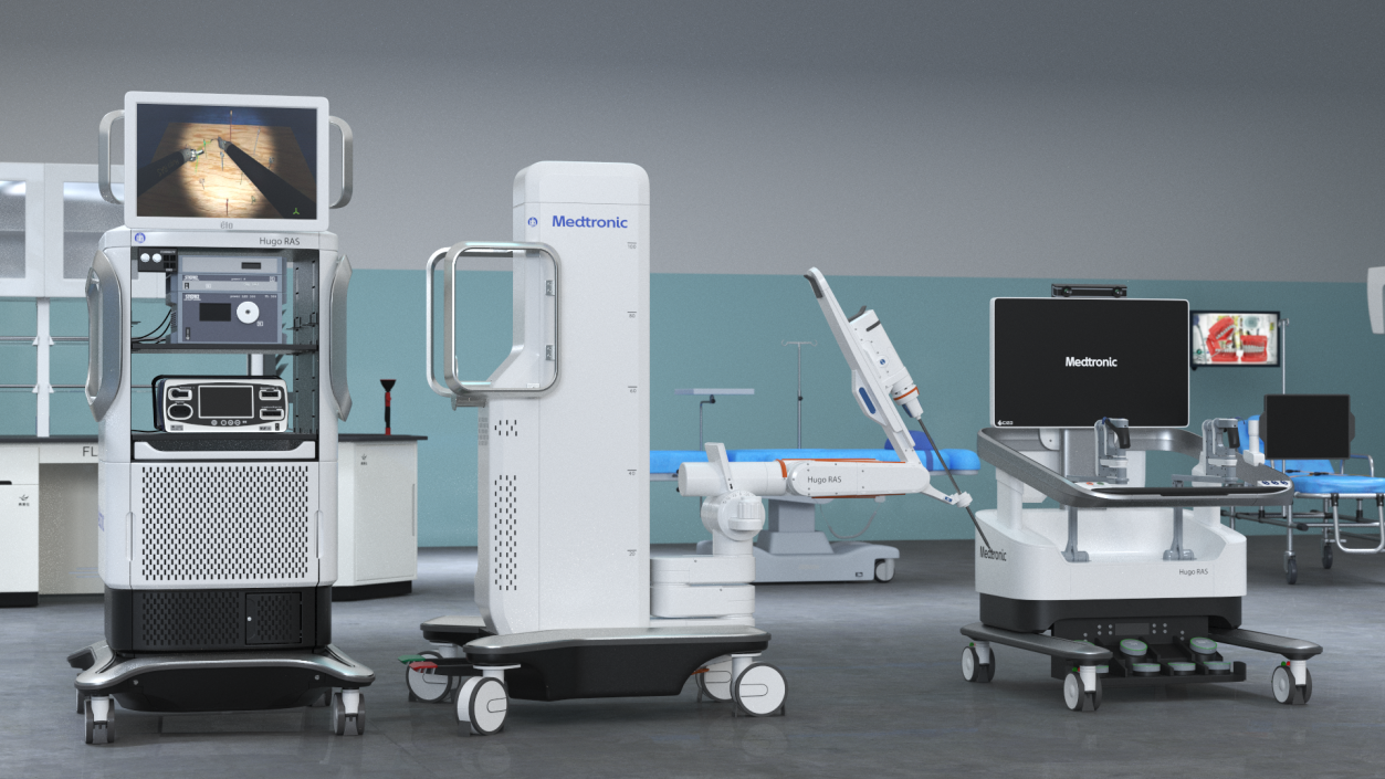 3D Medtronic Soft Tissue Surgical Robot