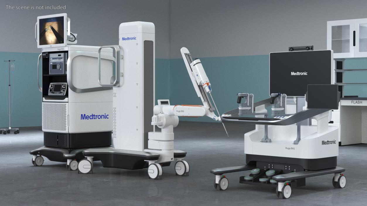 3D Medtronic Soft Tissue Surgical Robot