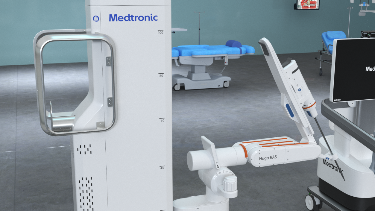 3D Medtronic Soft Tissue Surgical Robot