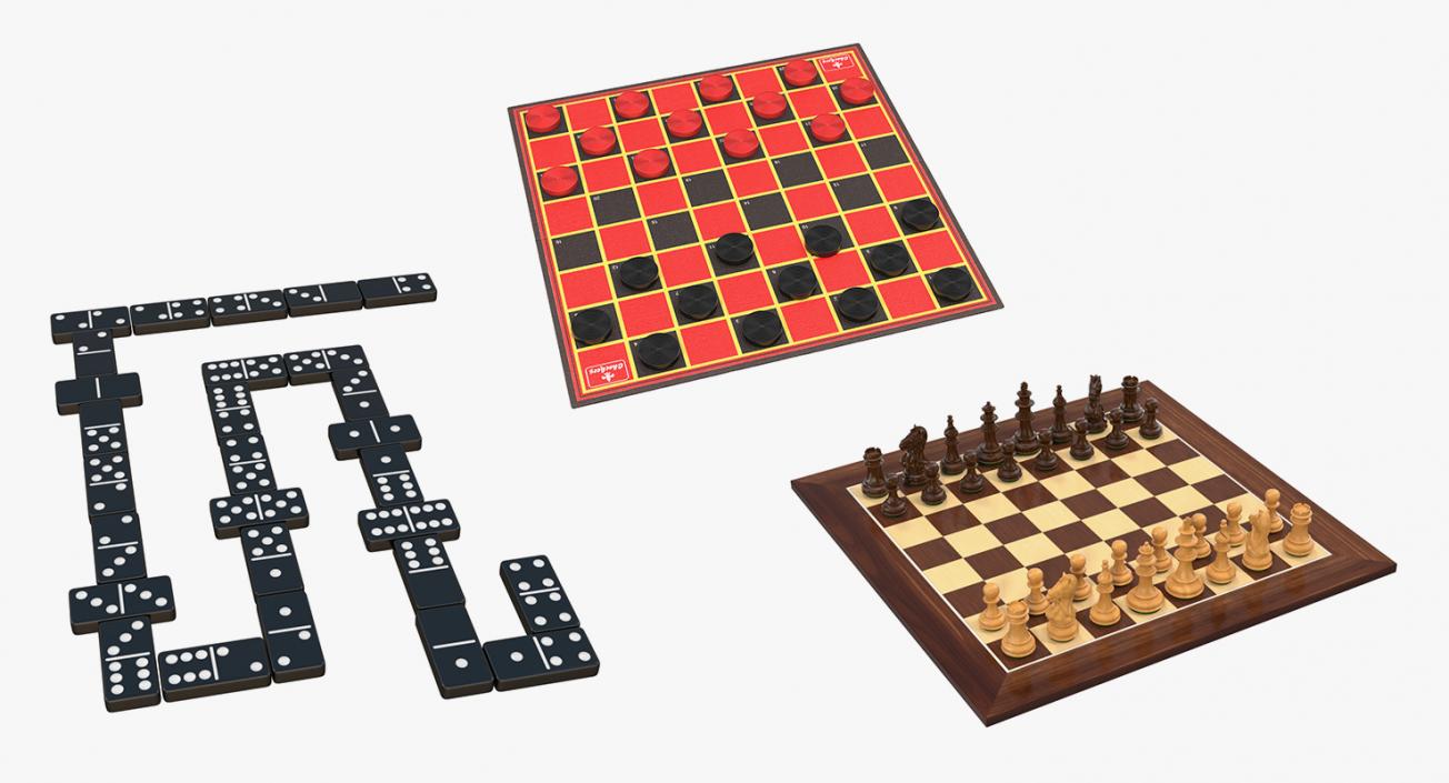 Board Games 3D Models Collection 3D