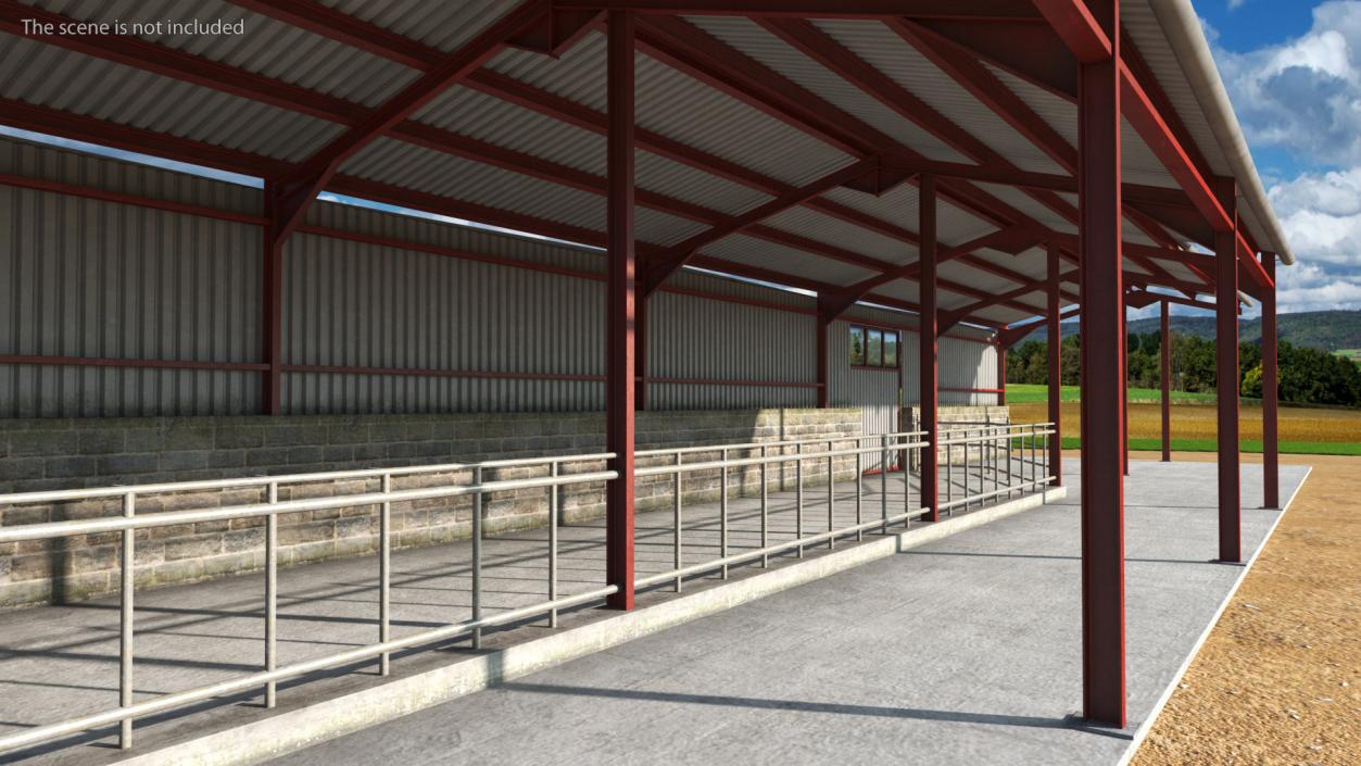 Farmer Hangar Building 3D