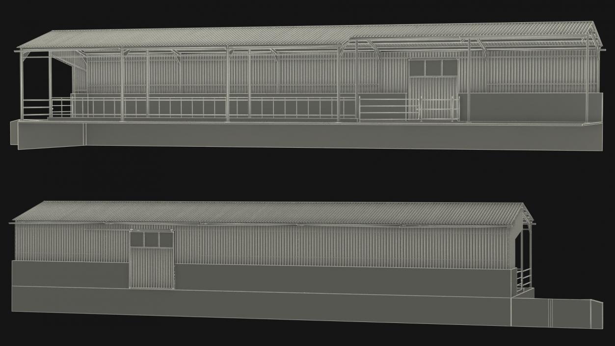 Farmer Hangar Building 3D