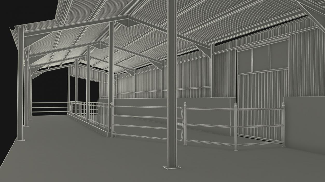 Farmer Hangar Building 3D