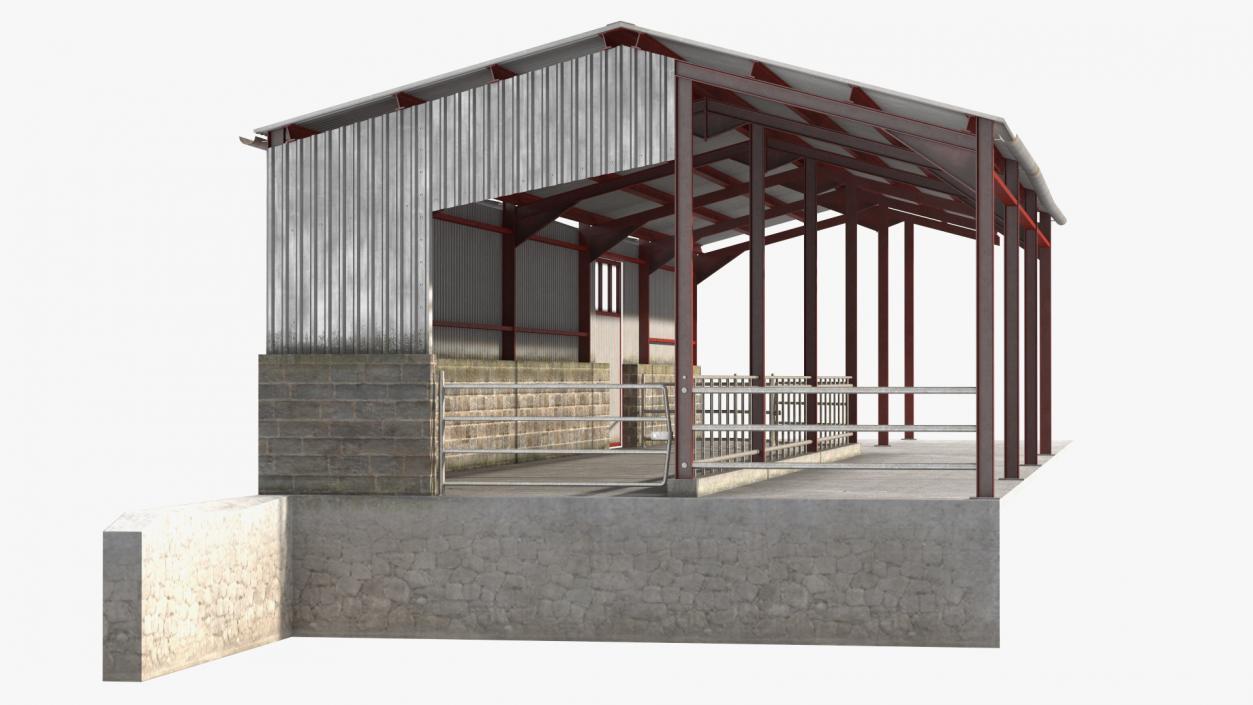 Farmer Hangar Building 3D