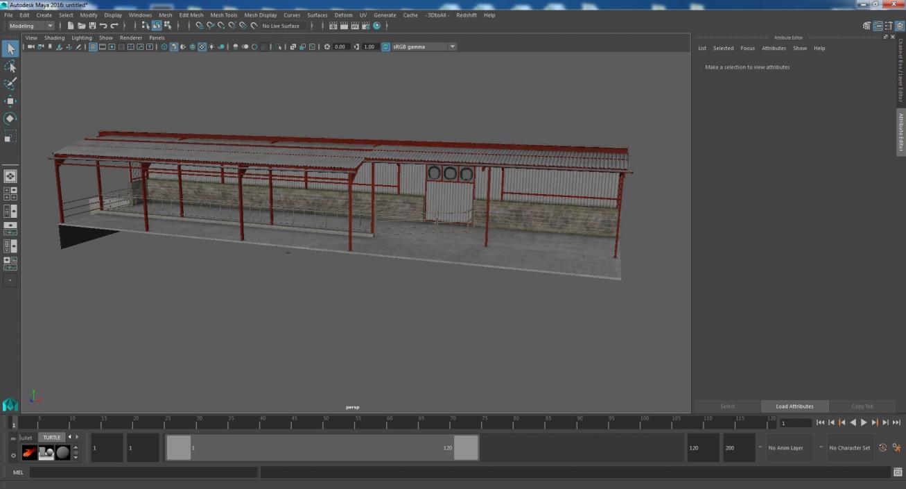 Farmer Hangar Building 3D