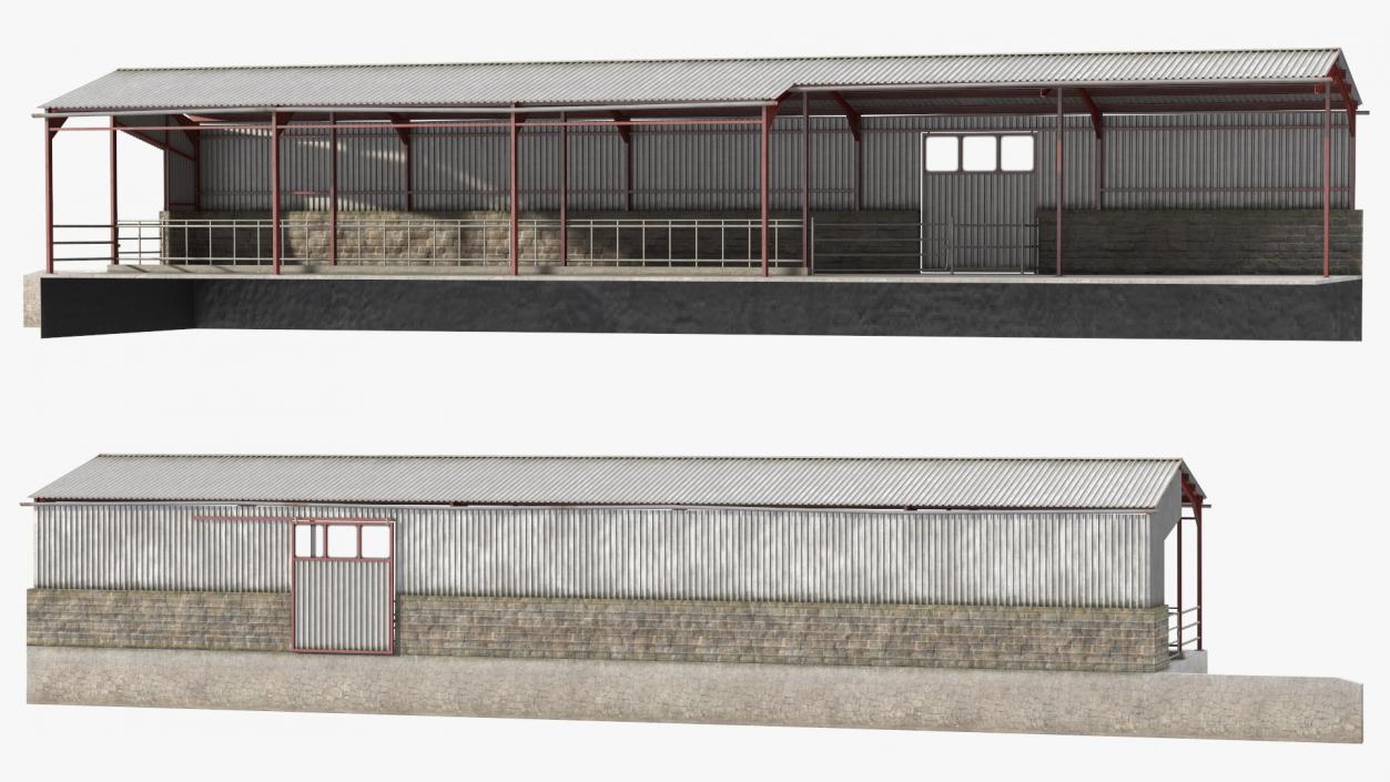 Farmer Hangar Building 3D