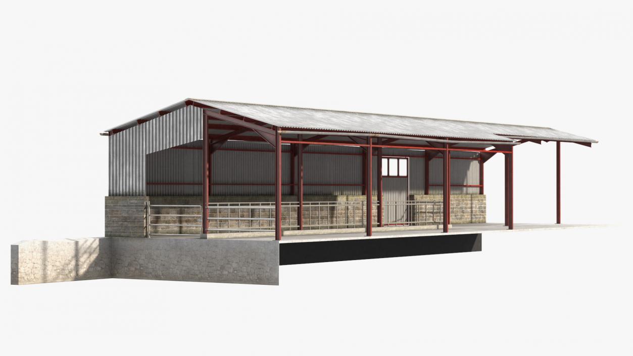 Farmer Hangar Building 3D