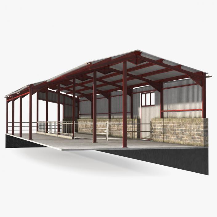 Farmer Hangar Building 3D