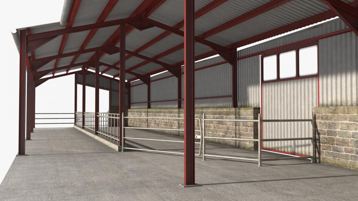 Farmer Hangar Building 3D