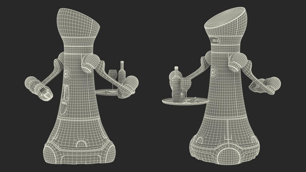 3D Modular Service Robot Bartender