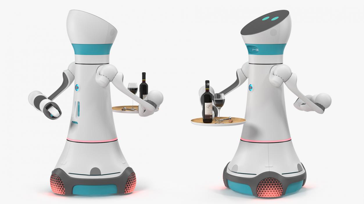 3D Modular Service Robot Bartender