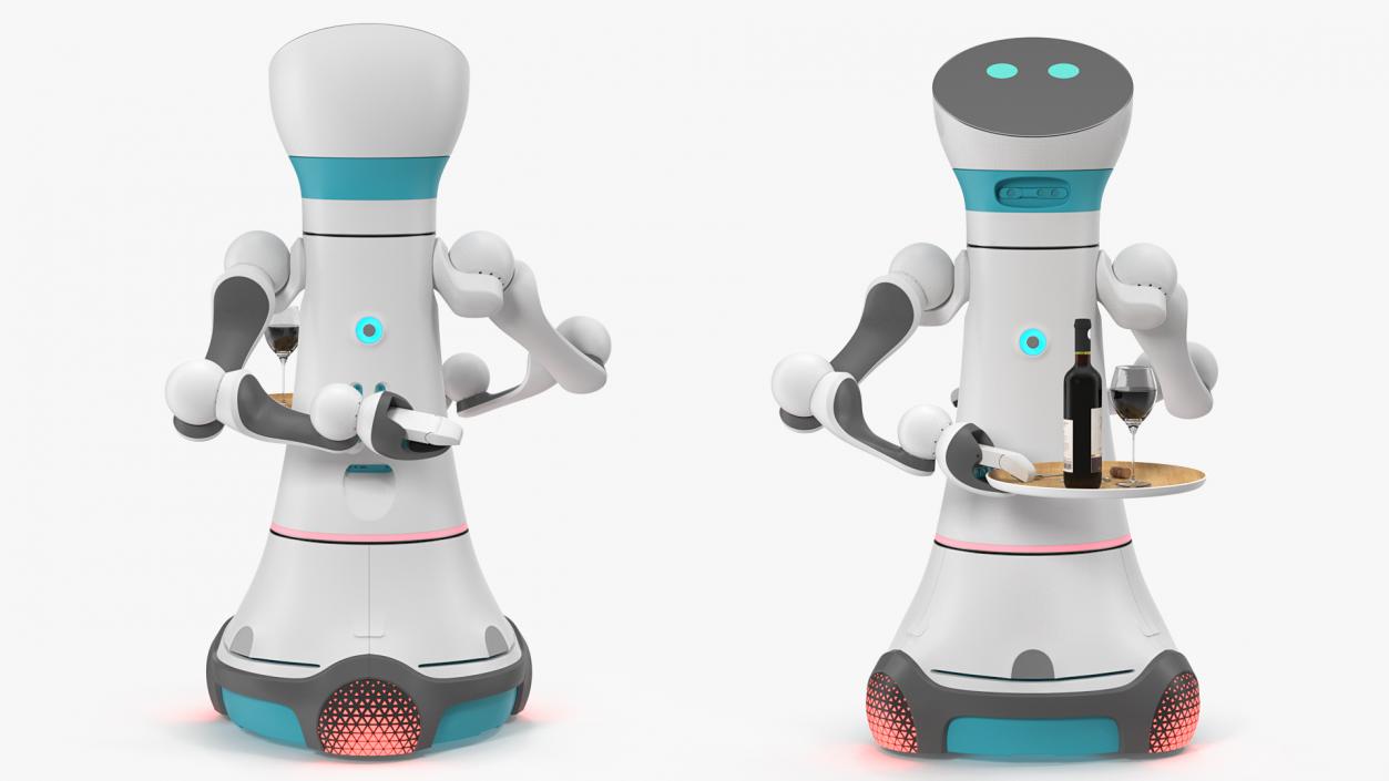 3D Modular Service Robot Bartender