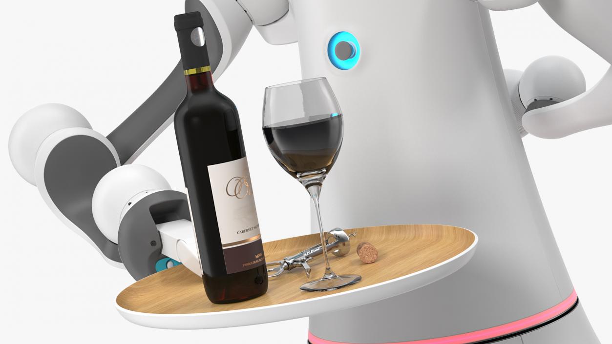 3D Modular Service Robot Bartender