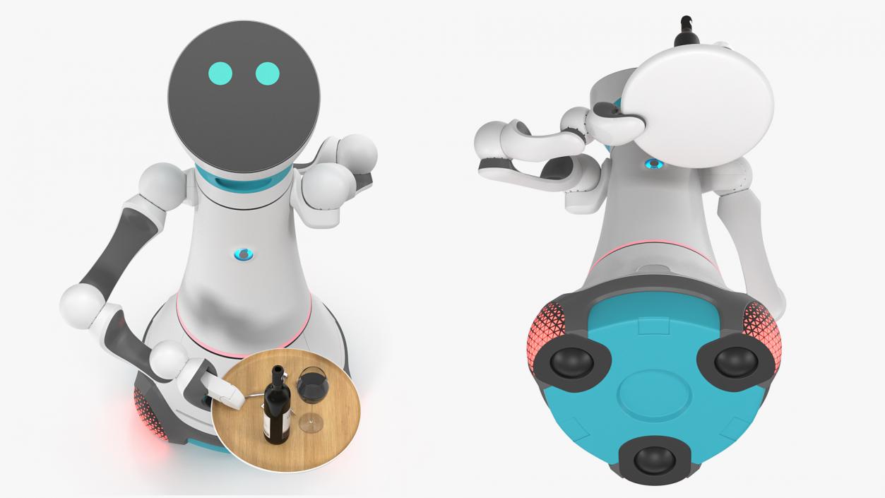 3D Modular Service Robot Bartender