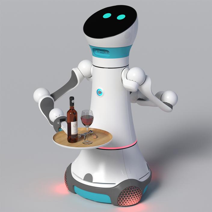 3D Modular Service Robot Bartender