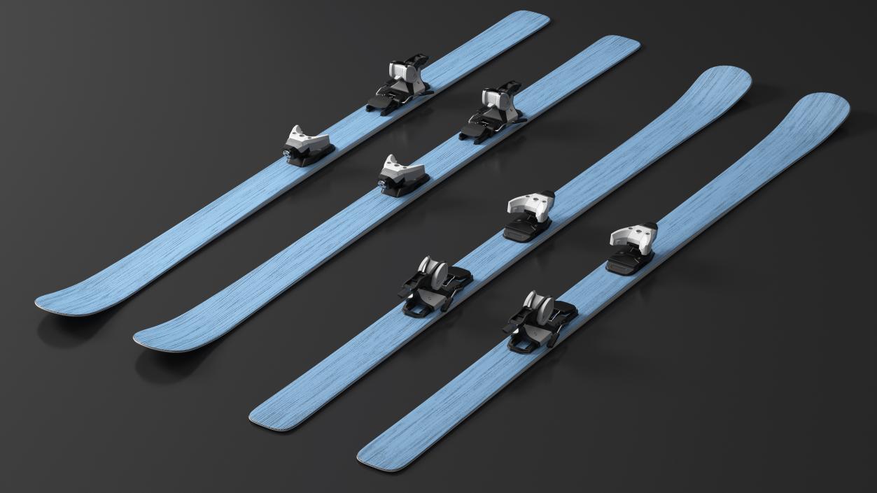 3D Snow Skis 1