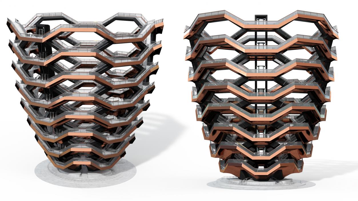 Vessel Building Nyc 3D model