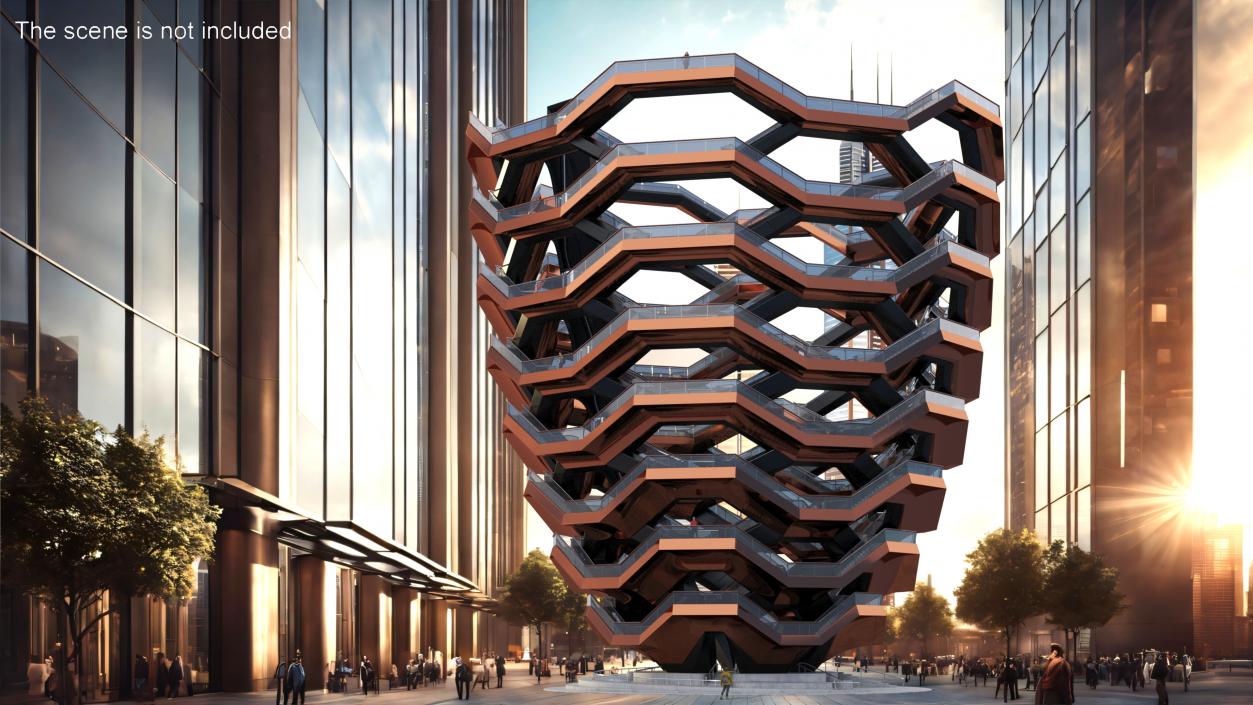 Vessel Building Nyc 3D model