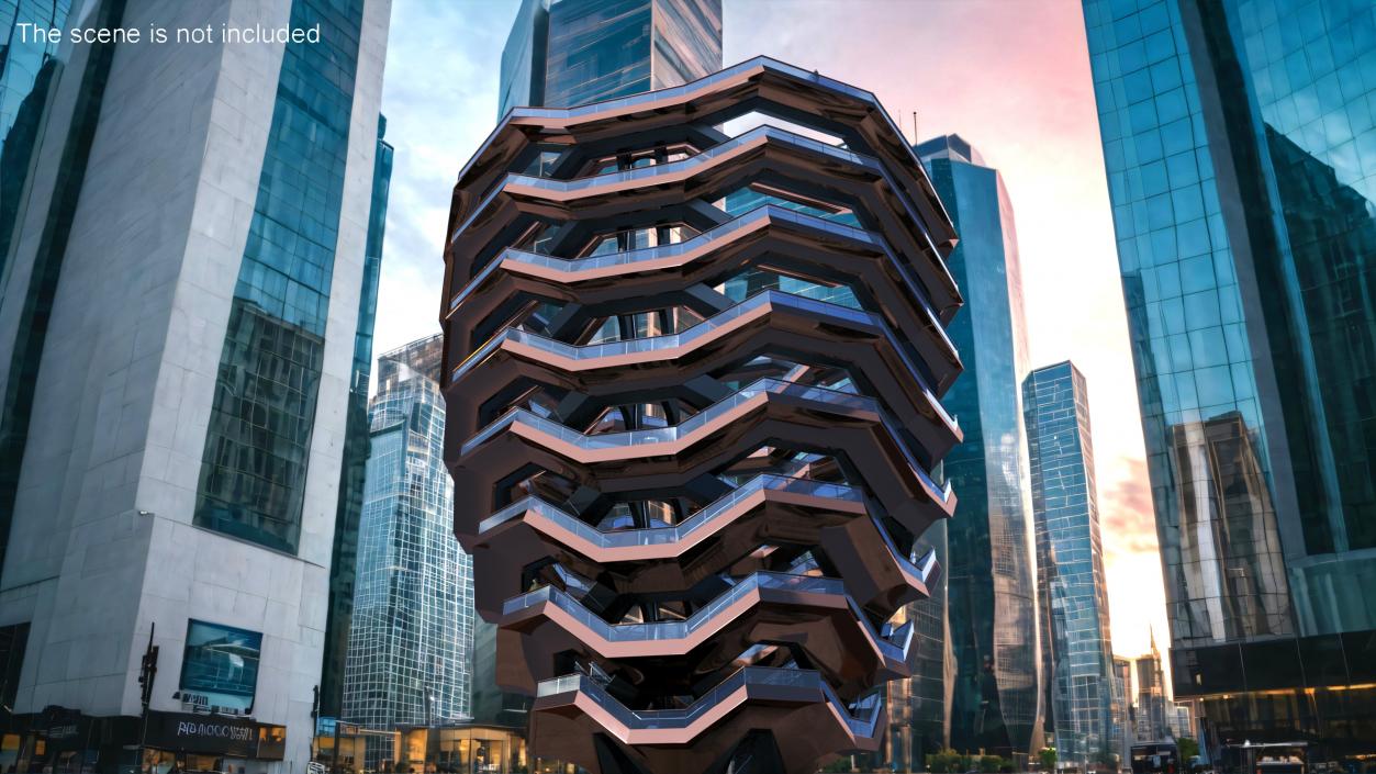 Vessel Building Nyc 3D model