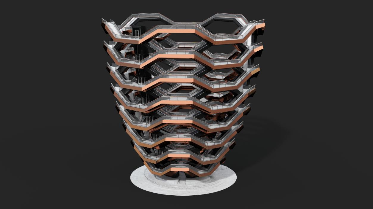 Vessel Building Nyc 3D model