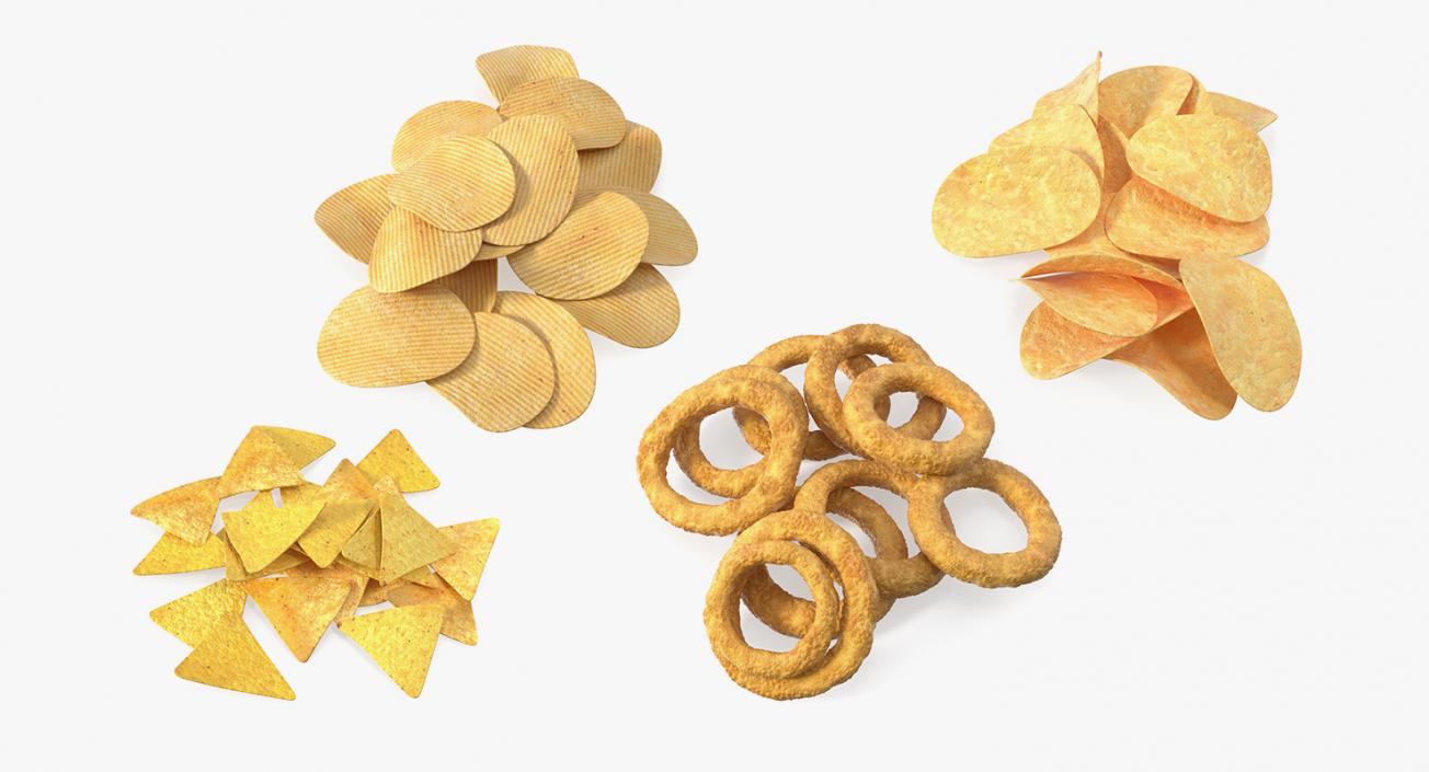 3D Snack Food Collection 2 model