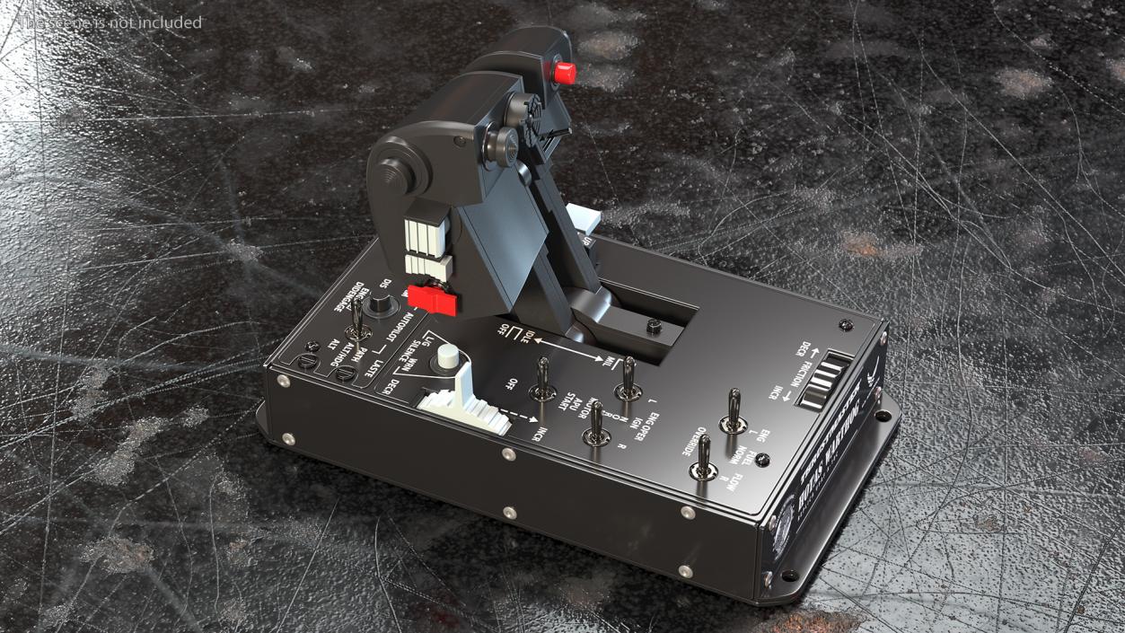 UAV Ground Control Station Thrustmaster Joysticks 3D model