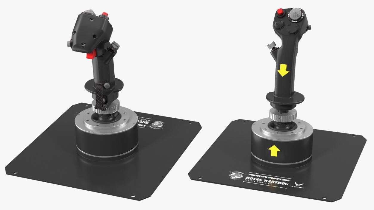 UAV Ground Control Station Thrustmaster Joysticks 3D model