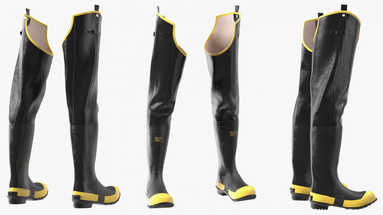 Lacrosse Waterproof Hip Waders for Work 3D model