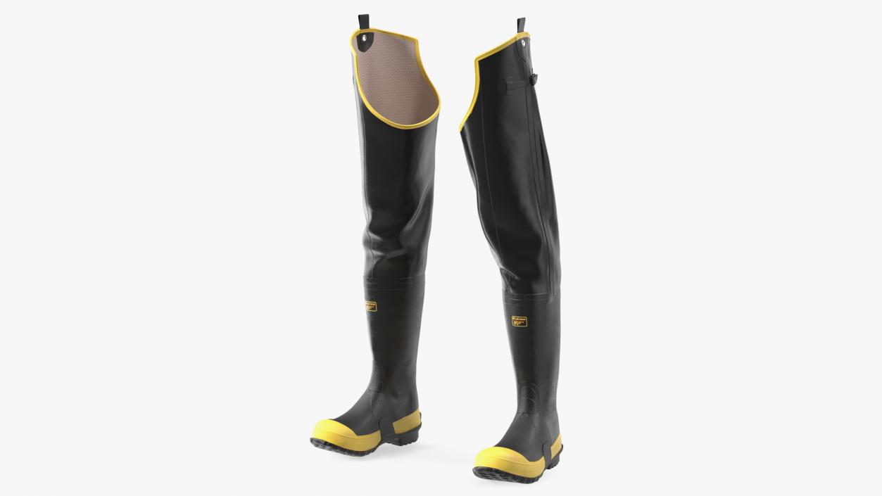 Lacrosse Waterproof Hip Waders for Work 3D model