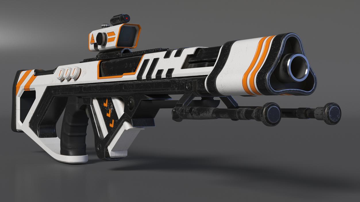 Futuristic Assault Weapon 2 3D