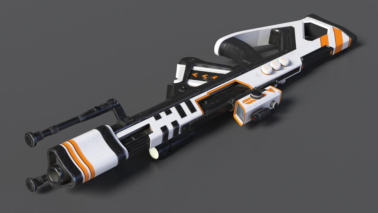 Futuristic Assault Weapon 2 3D