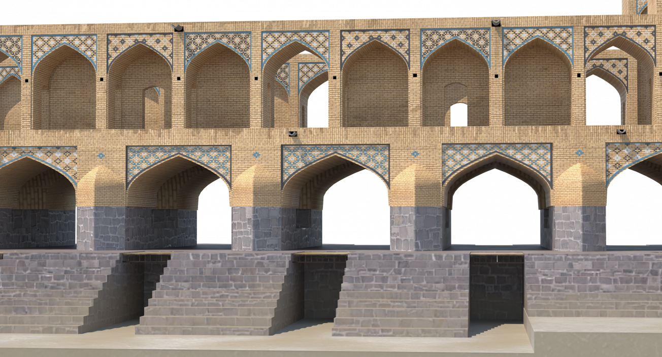 Khaju Bridge 3D